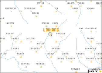 map of Loi-kang