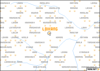 map of Loi-kang