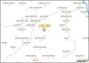 map of Loi-lam