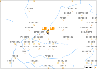 map of Loi-leik