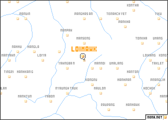 map of Loi-mawk