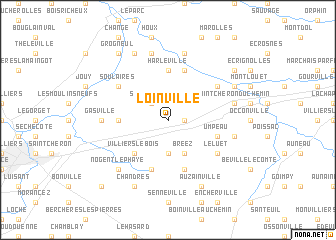 map of Loinville