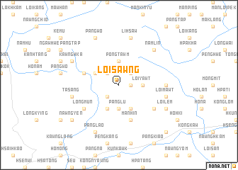 map of Loi-sawng