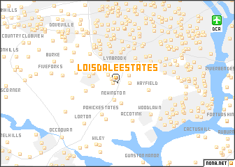 map of Loisdale Estates