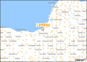 map of LʼOiseau