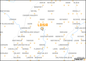 map of Loisia