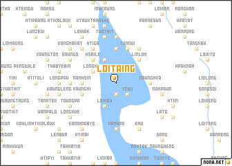 map of Loi-Taing