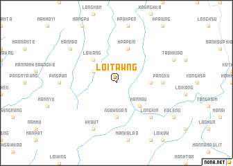 map of Loi-tawng