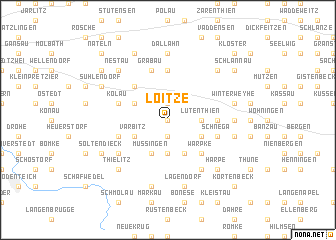 map of Loitze