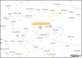 map of Lõiuse Kaks