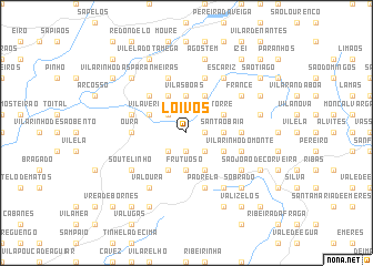 map of Loivos