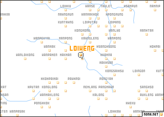 map of Loi-wēng
