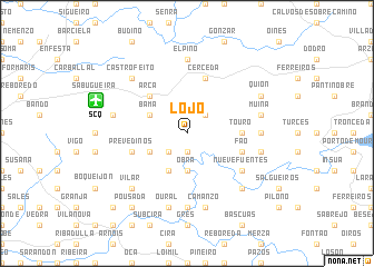 map of Lojo