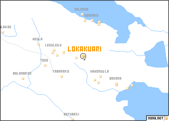 map of Lokakuari