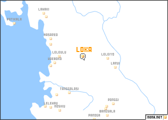 map of Loka