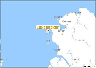 map of Lok Dangkan