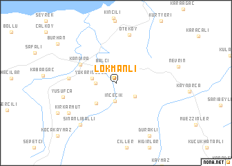 map of Lokmanlı