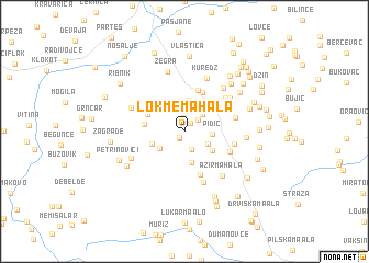 map of Lokme Mahala