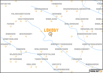 map of Lokody