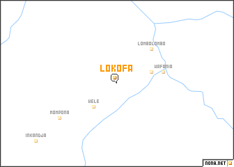 map of Lokofa