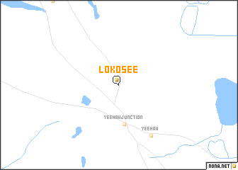 map of Lokosee