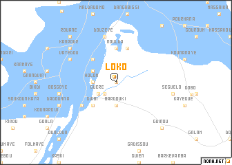 map of Loko