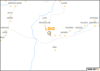 map of Loko