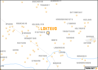 map of Loktevo