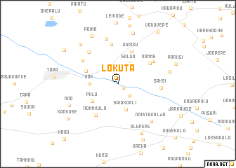 map of Lokuta
