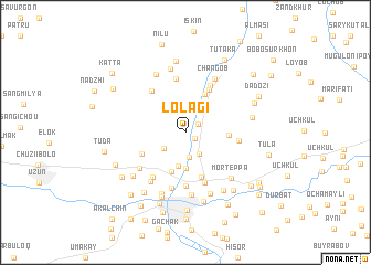 map of Lolagí