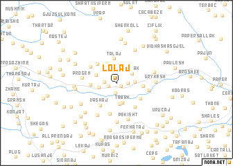 map of Lolaj