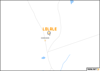 map of Lolale