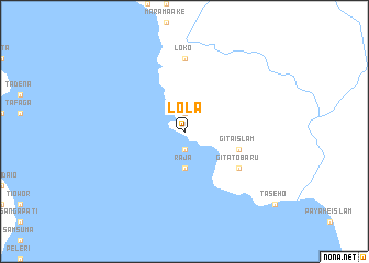 map of Lola