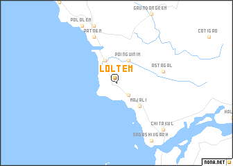 map of Loltem