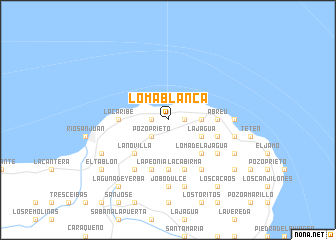 map of Loma Blanca