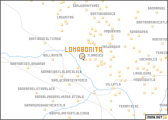 map of Loma Bonita