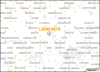 map of Loma Chata