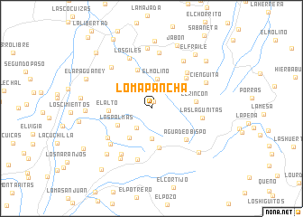 map of Loma Pancha