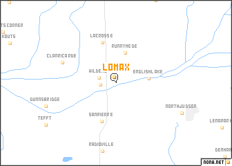 map of Lomax