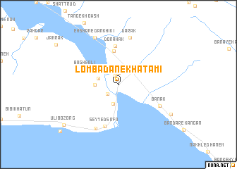 map of Lombadān-e Khātamī