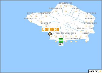 map of Lombega