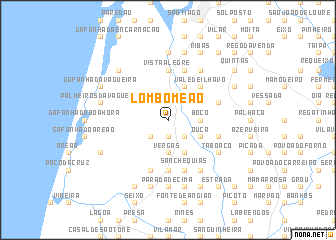 map of Lombo Meão