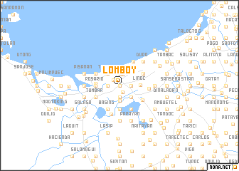 map of Lomboy