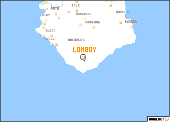 map of Lomboy