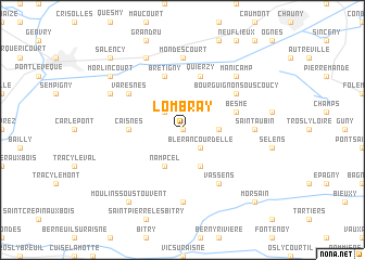 map of Lombray