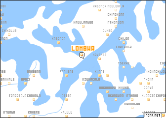 map of Lombwa