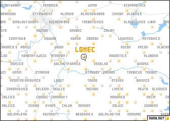map of Lomec