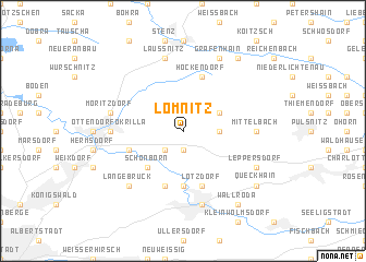 map of Lomnitz