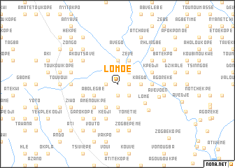 map of Lomoé