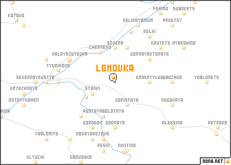 map of Lomovka